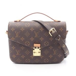 Louis Vuitton Metis MM Pochette Handbag, Coated Canvas and Leather, Monogram,...
